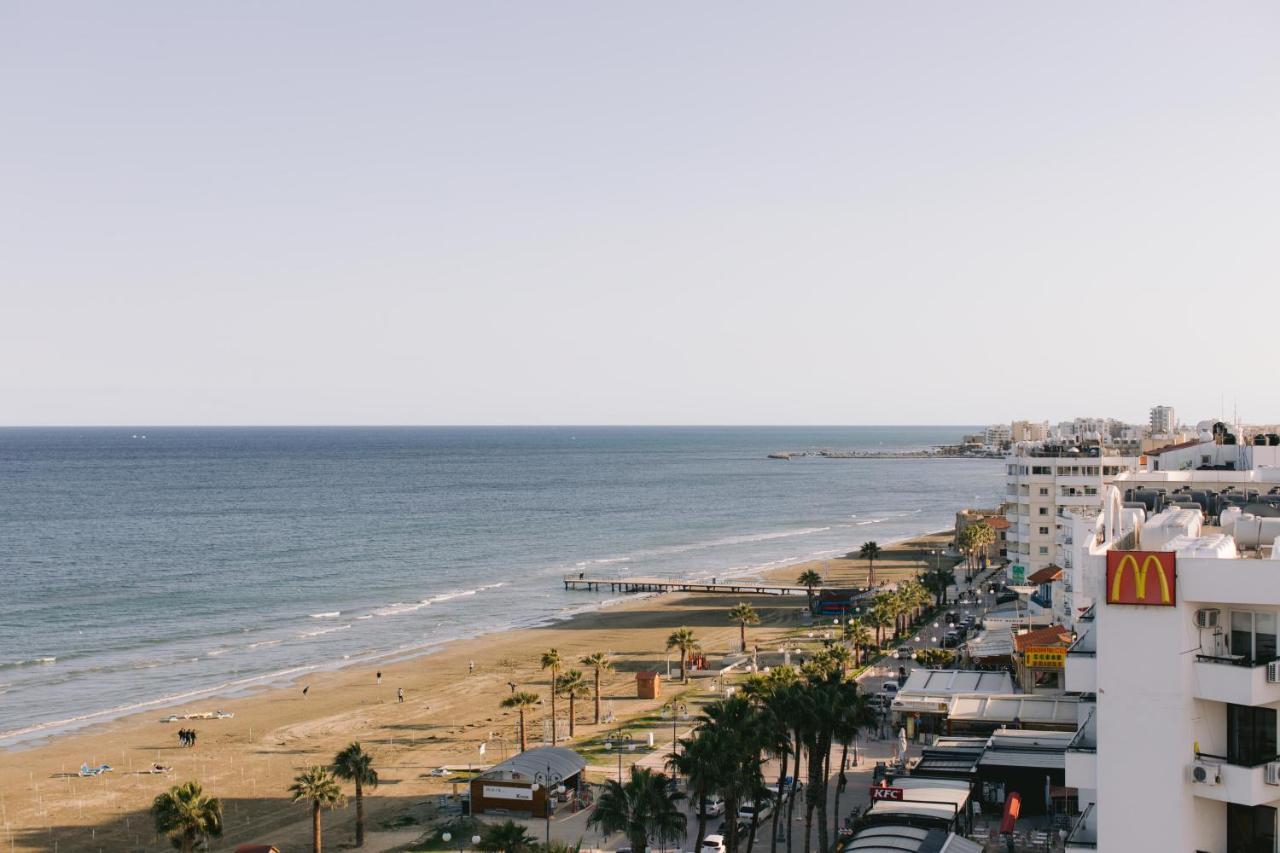 Top Floor Sea View Finikoudes Carisa Ithaki Court Apartamento Larnaca Exterior foto